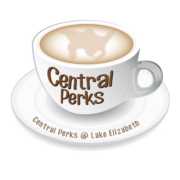 Central Perks Logo Design